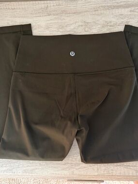 lululemon athletica olive green leggings
